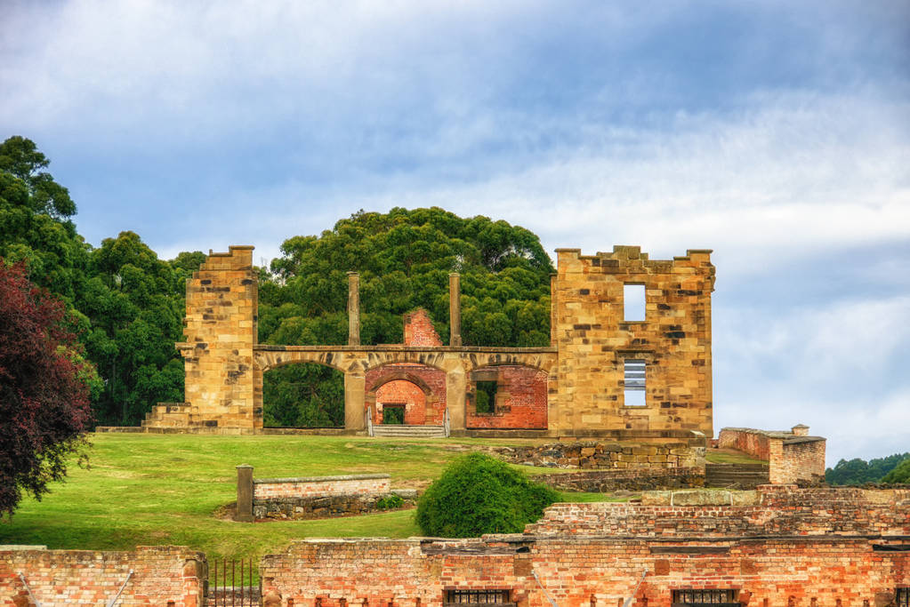 Ruins of old jail hospital at Port Arthur