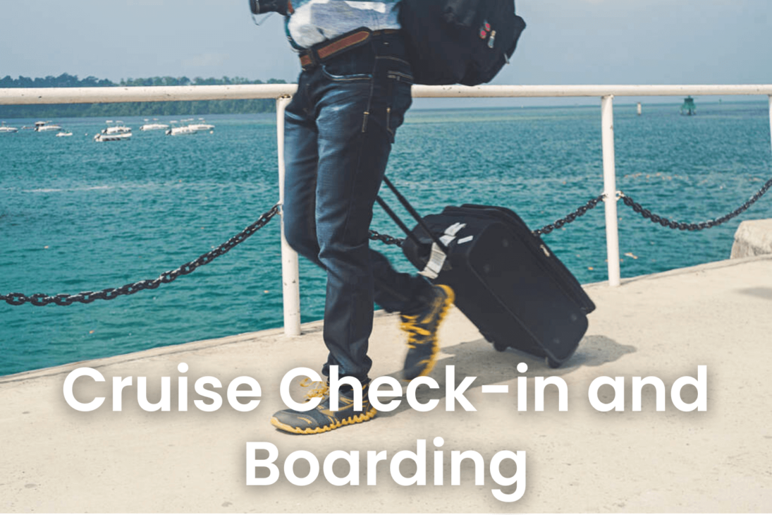 cruise check in and boarding