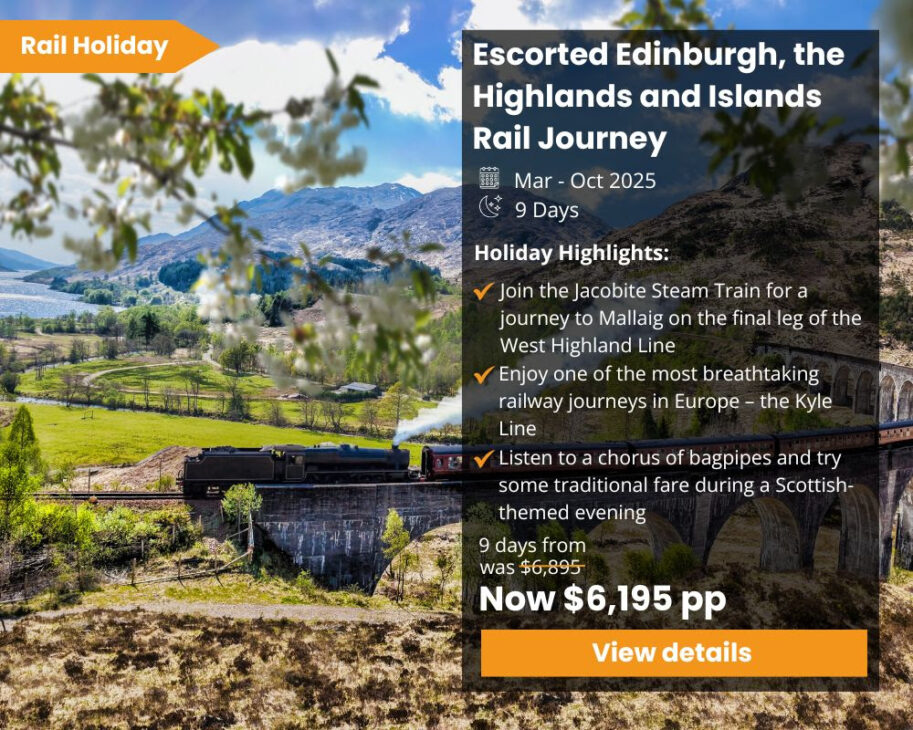 Edinburgh rail package